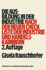 Buchcover Die Ausbildung in der Industrie