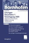 Buchcover Lösungen Steuerlehre 1 Veranlagung 2001