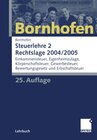 Buchcover Steuerlehre 2 Rechtslage 2004/2005