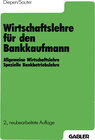 Buchcover Wirtschaftslehre für den Bankkaufmann