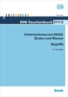 Buchcover Untersuchung von Abfall, Boden und Wasser