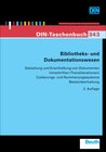Buchcover Bibliotheks- und Dokumentationswesen