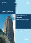Buchcover Handbuch Eurocode 2 - Betonbau