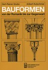 Buchcover Bauformen von der Romanik bis zur Gegenwart