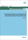 Buchcover Primärpackmittel und Zubehör für pharmazeutische Verwendungen
