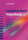 Buchcover Fachwörterbuch Verpackung