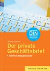 Buchcover Der private Geschäftsbrief