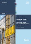 Buchcover VOB/A 2012
