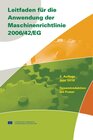 Buchcover Leitfaden für die Anwendung der Maschinenrichtlinie 2006/42/EG
