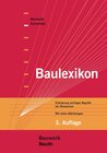 Buchcover Baulexikon