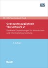 Buchcover Gebrauchstauglichkeit von Software 2 - Buch mit E-Book