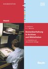 Buchcover Bestandserhaltung in Archiven und Bibliotheken