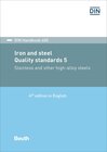 Buchcover Iron and steel: Quality standards 5