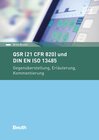 Buchcover QSR (21 CFR 820) und DIN EN ISO 13485