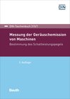 Buchcover Messung der Geräuschemission von Maschinen