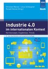 Buchcover Industrie 4.0 im internationalen Kontext