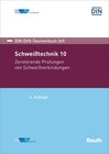 Buchcover Schweißtechnik 10