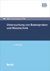 Buchcover Untersuchung von Bodenproben und Messtechnik - Buch mit E-Book