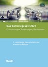 Buchcover Das Batteriegesetz 2021