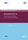 Buchcover Schweißtechnik 10 - Buch mit E-Book
