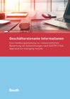 Buchcover Geschäftsrelevante Informationen