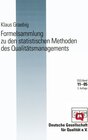 Buchcover Formelsammlung zu den statistischen Methoden des Qualitätsmanagements