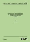 Buchcover Verwendung von Steinkohlenflugasche zur Vermeidung einer schädigenden Alkali-Kieselsäure-Reaktion im Beton