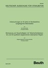 Buchcover Untersuchungen an 43 Jahre im Nordseeklima ausgelagerten Betonbalken - Bemessung auf Dauerhaftigkeit mit Teilsicherheits