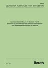 Buchcover Sachstandbericht Bauen im Bestand - Teil II: Bestimmung charakteristischer Betondruckfestigkeiten und abgeleiteter Kenng