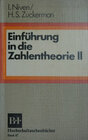Buchcover Einführung in die Zahlentheorie