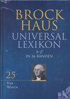 Buchcover Brockhaus Universallexikon A-Z in 26 Bänden. Band 25 VIM - WINDA