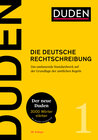 Buchcover Duden - Die deutsche Rechtschreibung