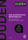 Buchcover Duden – Das Aussprachewörterbuch