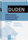 Buchcover Duden – Wörterbuch medizinischer Fachbegriffe