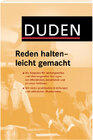 Buchcover Duden: Reden halten - leicht gemacht