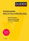 Buchcover Schülerduden Rechtschreibung und Wortkunde