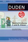 Buchcover Rechtschreibung 7. und 8. Klasse