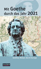 Buchcover Mit Goethe durch das Jahr 2021