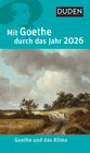 Buchcover Mit Goethe durch das Jahr 2026