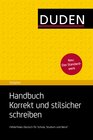 Buchcover Duden Ratgeber - Handbuch Korrekt und stilsicher schreiben