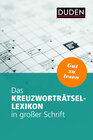 Buchcover Das Kreuzworträtsel-Lexikon in großer Schrift