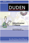 Buchcover Diktattrainer 7. Klasse