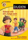 Buchcover Lesedetektive Übungsbücher - Svenja will ein Junge sein, 2. Klasse