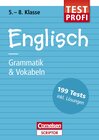 Buchcover Testprofi Englisch - Grammatik & Vokabeln 5.-8. Klasse