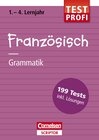 Buchcover Testprofi Französisch - Grammatik 1.-4. Lernjahr