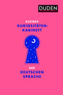 Buchcover Kleines Kuriositätenkabinett der deutschen Sprache