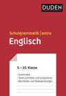 Buchcover Duden Schulgrammatik extra – Englisch