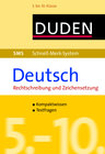 Buchcover SMS Deutsch – Rechtschreibung und Zeichensetzung 5.-10. Klasse