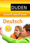 Buchcover Wissen – Üben – Testen: Deutsch 5. Klasse