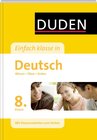Buchcover Einfach klasse in Deutsch 8. Klasse